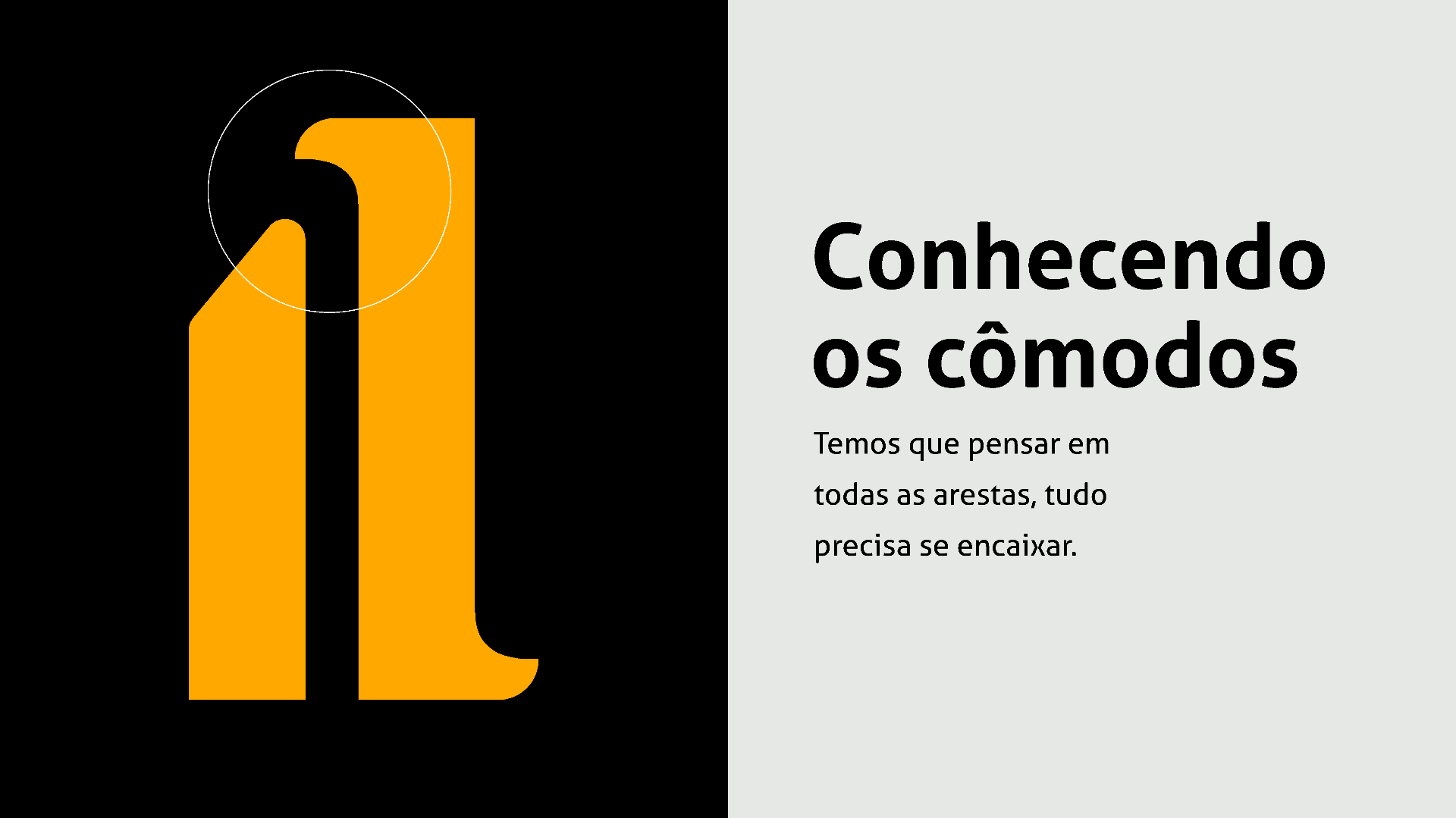 Conhecendo os cômodos: estudo tipográfico